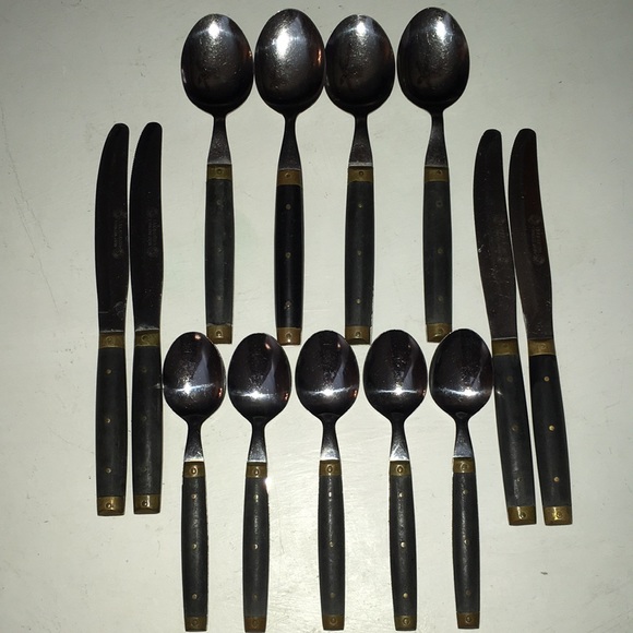 ACCEPTING OFFERS! Vintage Takahashi Japan Stainless Flatware  Set - Picture 1 of 6